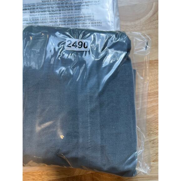 Vintage A-line Velour Skirt Steel Blue Size Small JL - Picture 9 of 9